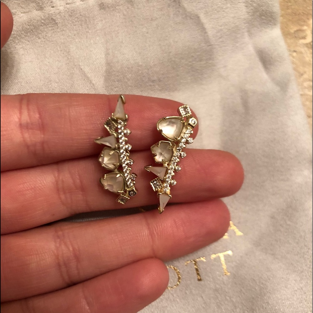 Final Sale Kendra Scott Clarissa Ear Climbers